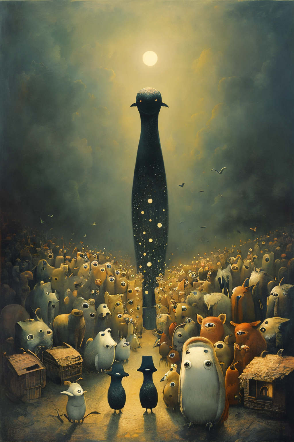 09531-2561039839-masterpiece,best quality,_lora_tbh161-_0.7_,illustration,style of  Shaun Tan, animals.png